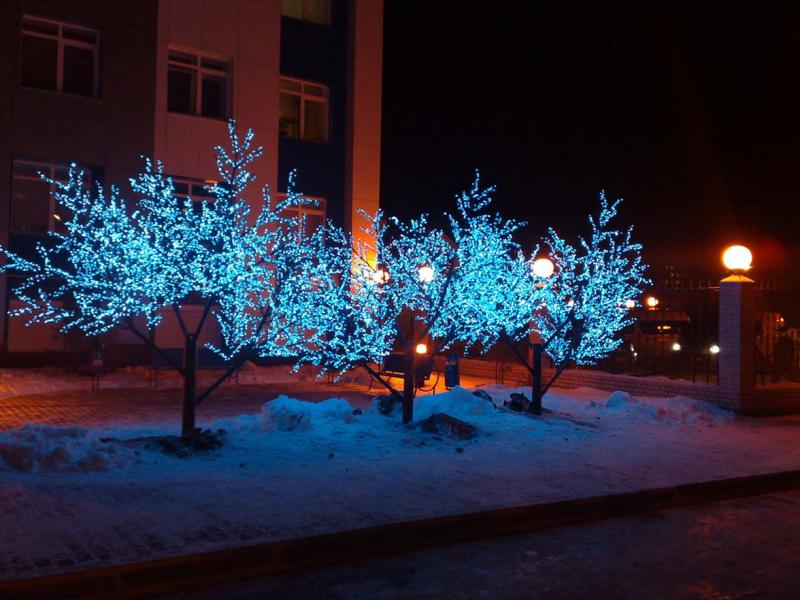 Светодиодные деревья 