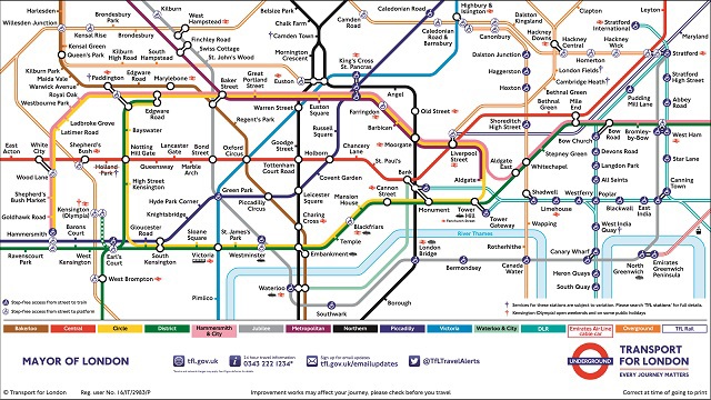 Нажмите на карту ниже или посетите наш   Карты путешествий   раздел, чтобы загрузить pdf карты London Tube